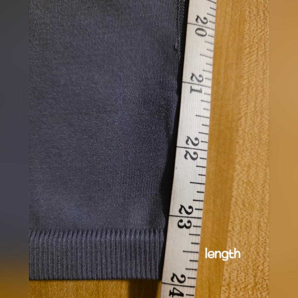 Gymshark Gray Blue Yoga Pants Large (YLEG7) - Picture 2 of 9